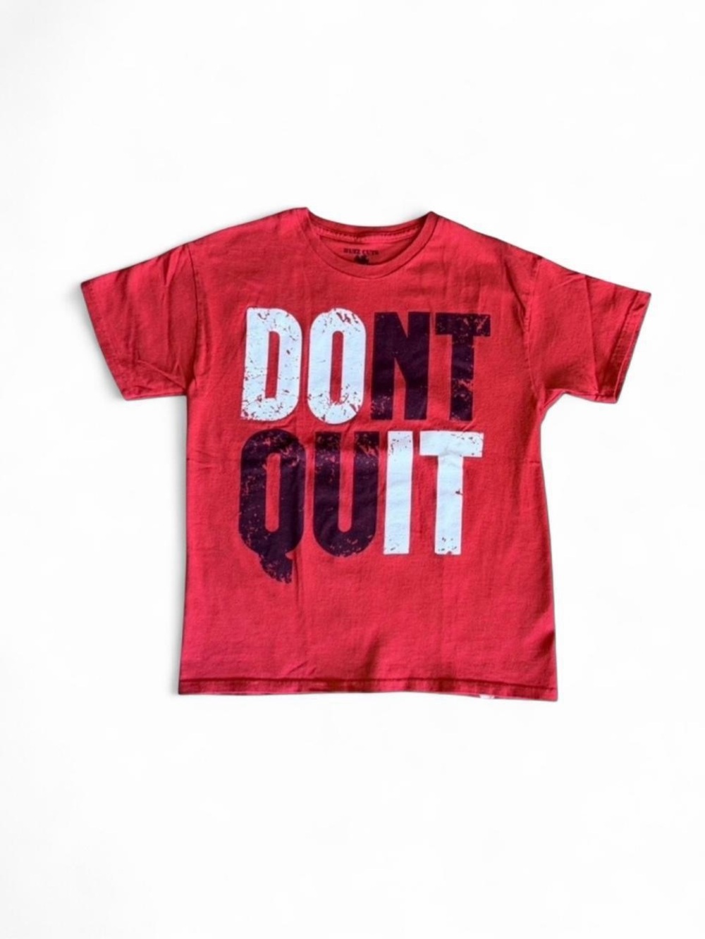 🛑 Buzz Cuts Boys "Don't Quit / Do It" Distressed Graphic Tee